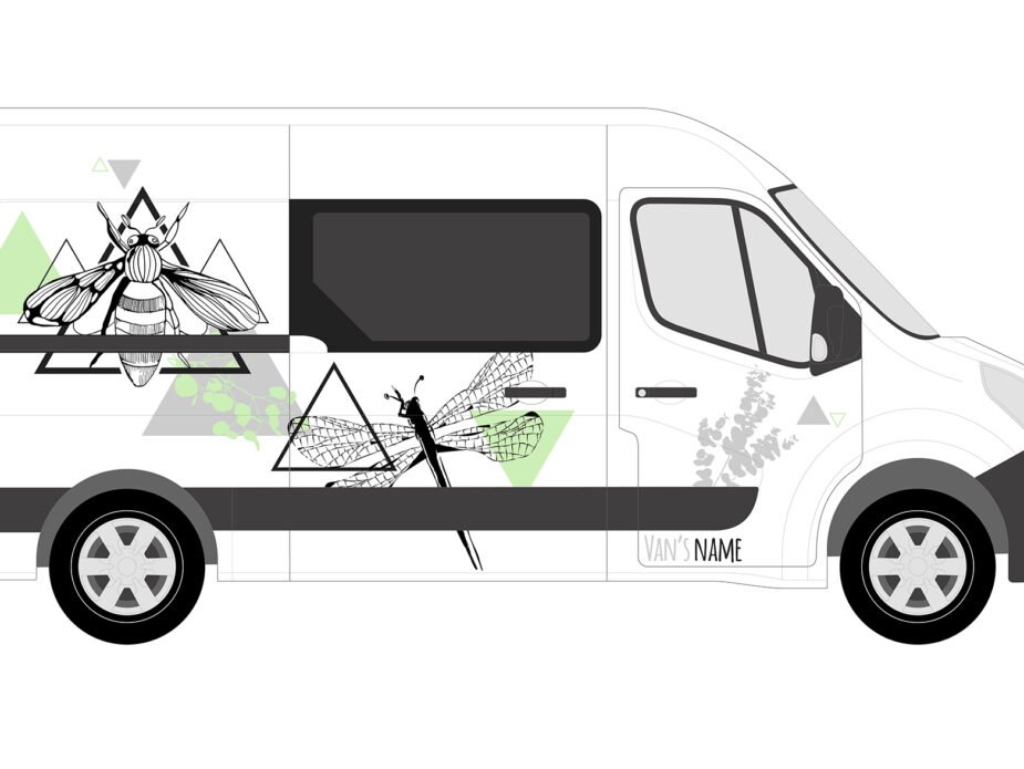 pack1-grandfourgon-bee'dragonfly-sticker-van-stickervan-pimpyourvan
